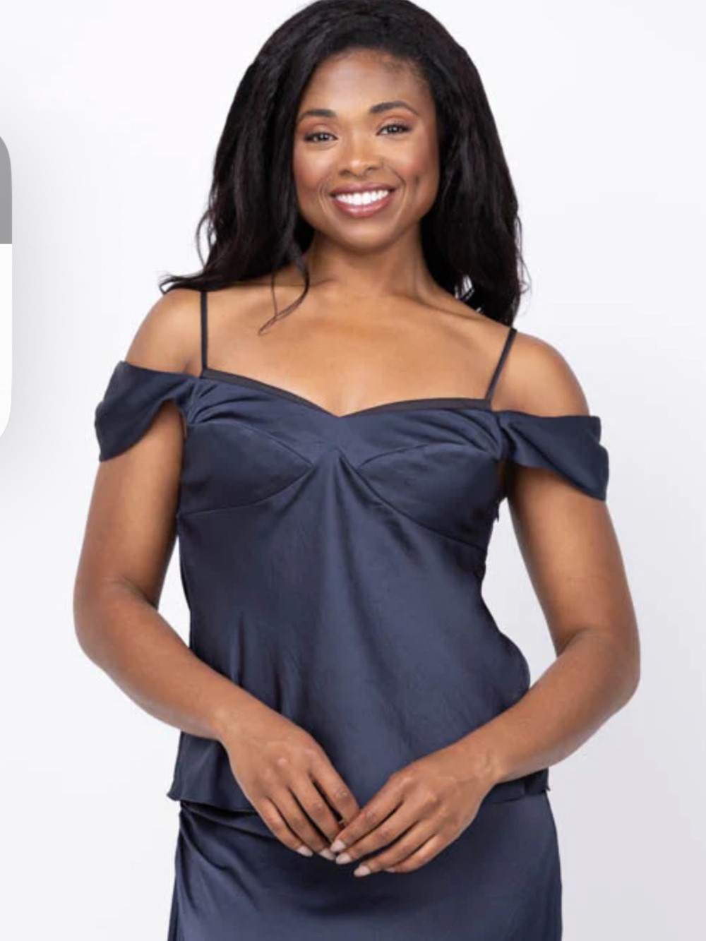 Theory Elegant Navy Top